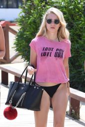 Lottie Moss Shows Off Her Bikini Body - Marbella, Spain 05/27/2017