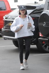 Lucy Hale in Spandex - Heading to the Gym in Los Angeles 05/11/2017