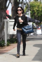 Lucy Hale Outfit Ideas - Shopping on Melrose Place, CA 05/09/2017