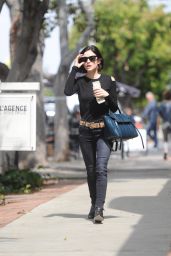 Lucy Hale Outfit Ideas - Shopping on Melrose Place, CA 05/09/2017