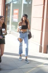 Madison Beer in Ripped Jeans - Out & About in Beverly Hills 05/04/2017