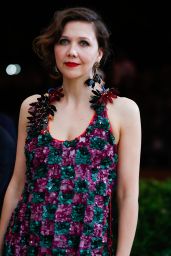 Maggie Gyllenhaal at MET Gala in New York 05/01/2017