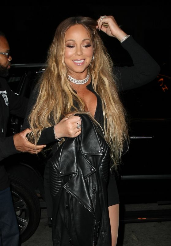 Mariah Carey at Catch LA in West Hollywood 05/25/2017