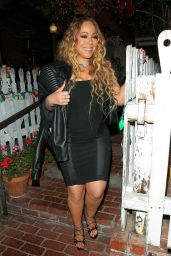 Mariah Carey at The Ivy Restaurant in Beverly Hills 05/30/2017