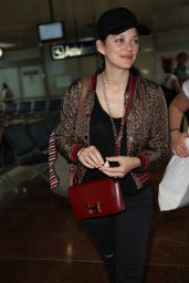 Marion Cotillard at Nice Airport in France 05/22/2017