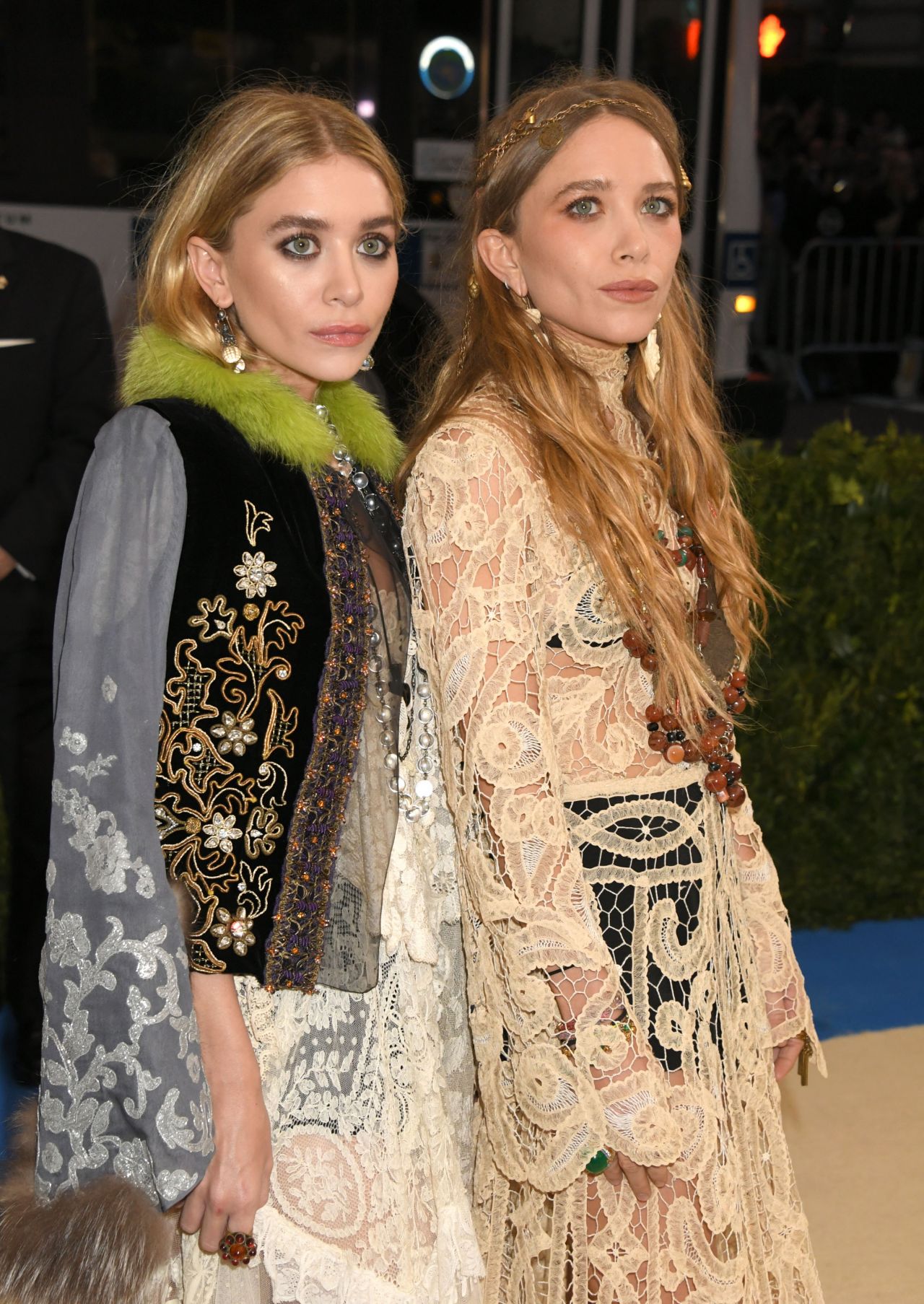 Mary-Kate and Ashley Olsen at MET Gala in New York 05/01/2017 • CelebMafia