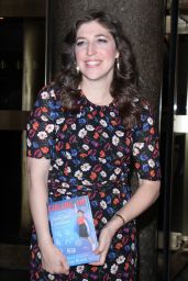 Mayim Bialik - Promoting Her New Book "Girling Up How To Be Strong, Smart and Spectacular" in NY 05/11/2017