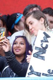 Miley Cyrus - "Access Hollywood Live" on Location in NYC 05/17/2017