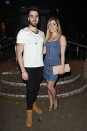 Nikki Sanderson at The Surgerry Bar and Restaurant in Manchester, UK 05/26/2017