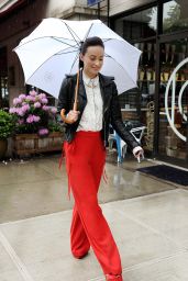 Olivia Wilde Style - Out and About in New York, May 2017