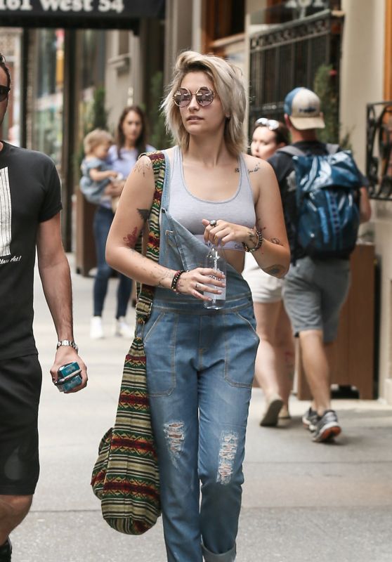 Paris Jackson Street Style - Out in New York City 04/29/2017