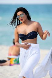 Priyanka Chopra Bikini Candids - Miami Beach, Florida 05/12/2017
