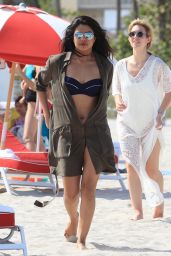 Priyanka Chopra in Bikini on the Beach in Miami 05/12/2017