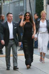 Priyanka Chopra is Stylish - Arriving at Jimmy Kimmel Live 05/09/2017
