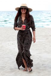 Priyanka Chopra on the Beach in Miami Beach 05/14/2017