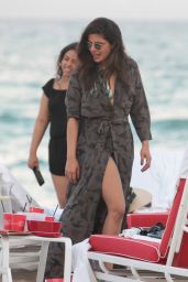 Priyanka Chopra on the Beach in Miami Beach 05/14/2017