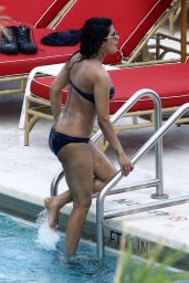 Priyanka Chopra Shows Off Her Bikini Body - Hotel Pool in Miami 05/12/2017