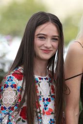 Raffey Cassidy at “The Killing of a Sacred Deer” Photocall – Cannes Film Festival 05/22/2017