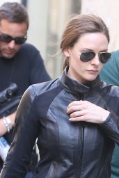 Rebecca Ferguson - Leave "Mission Impossible 6" Shooting in Paris, May 2017