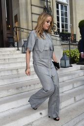 Rita Ora is Stylish - Leaving Her Hotel in Paris 05/10/2017