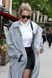Rita Ora Street Fashion - Global House in London 05/19/2017