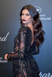 Sara Sampaio at Chopard Space Party in Cannes, France 05/19/2017