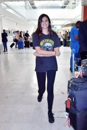 Sarah Sampaio at Nice Airport 05/17/2017