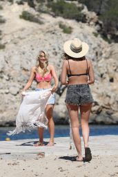 Sophie Porley & Amanda Clapham - "Hollyoaks" TV Show Filming in Ibiza 05/12/2017