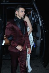 Sophie Turner and Joe Jonas – Leaves the MET Gala After Party Held at ‘One Oak’ in NYC 05/02/2017