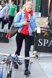 Sophie Turner Urban Street Style - Out in NYC 05/02/2017