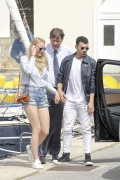 Sophie Turner With Joe Jonas in Cannes, France 05/22/2017