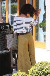 Vanessa Hudgens - Leaving Nine One Zero Salon in Los Angeles 05/16/2017