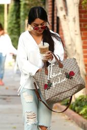 Vanessa Hudgens Urban Fashion - Stops for a Caffeine Fix at Alfred Coffee in West Hollywood 05/15/2017