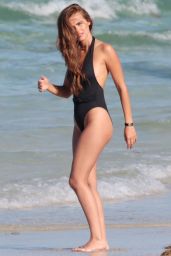 Xenia Deli in a Swimsuit at Miami Beach 05/10/2017