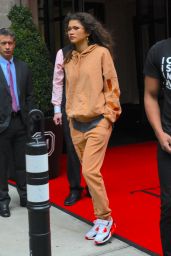 Zendaya at Met Gala Dress Fitting in NYC 05/01/2017