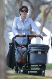 Zooey Deschanel - Out for a Walk in LA 05/09/2017