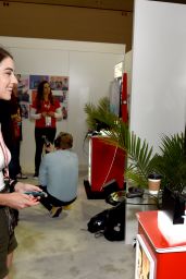 Adelaide Kane - Nintendo Booth at the E3 Gaming Convention in LA 06/13/2017