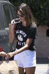 Alessandra Ambrosio With Her Daughter Anja - Brentwood Country Mart 06/15/2017