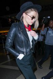 Amber Heard Style - LAX Airport in Los Angeles, CA 06/28/2017
