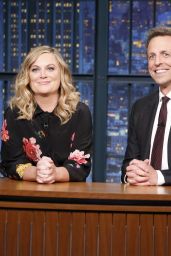 Amy Poehler - Late Night With Seth Meyers in NYC 06/21/2017
