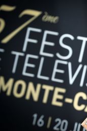 Anna Brewster - "Versailles" Photocall at Monte Carlo TV Festival 06/17/2017
