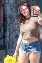 Ariel Winter in Jeans Shorts - Shopping at Planet Blue in Beverly Hills 06/20/2017