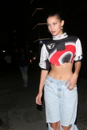 Bella Hadid Night Out Style - Leaving the Nice Guy Club in West Hollywood 06/20/2017
