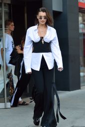 Bella Hadid Shows Off Her Style - NYC 06/12/2017
