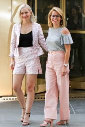 Candace Cameron Bure and Her Daughter Natasha Bure - Leaving the "Today" in NYC 06/01/2017