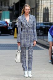 Candice Swanepoel - Photoshoot for Vogue in Downtown New York City 06/03/2017