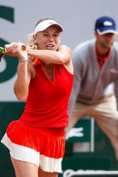 Caroline Wozniacki – French Open Tennis Tournament in Roland Garros, Paris 06/04/2017