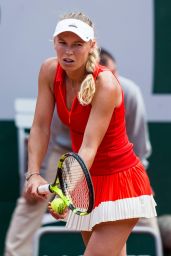 Caroline Wozniacki – French Open Tennis Tournament in Roland Garros, Paris 06/04/2017