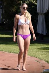 Caroline Wozniacki in Bikini - Vacation in Italy 06/13/2017
