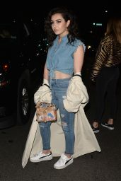 Charli XCX - Leaving the Moschino Spring Summer 2018 Collection Party in Hollywood 06/08/2017